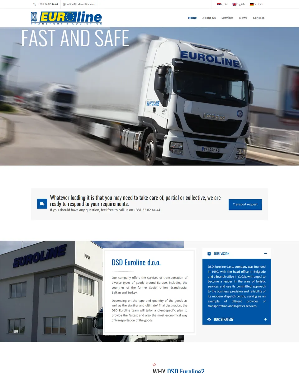 DSD Euroline — Transport & logistics