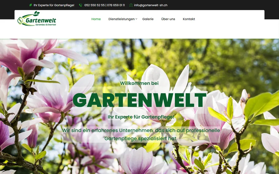 Gartenwelt — Gartenbau · Schweiz